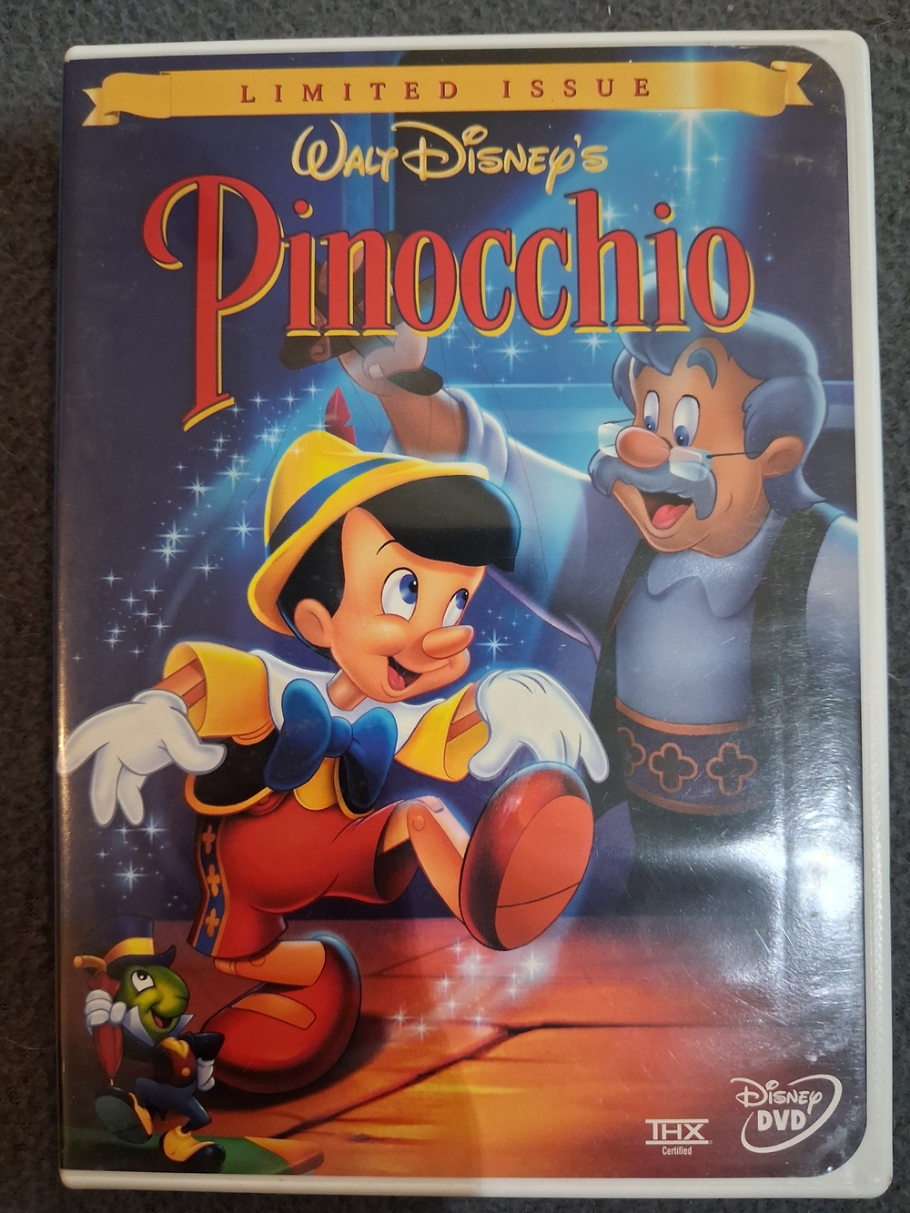 Disney Pinocchio DVD